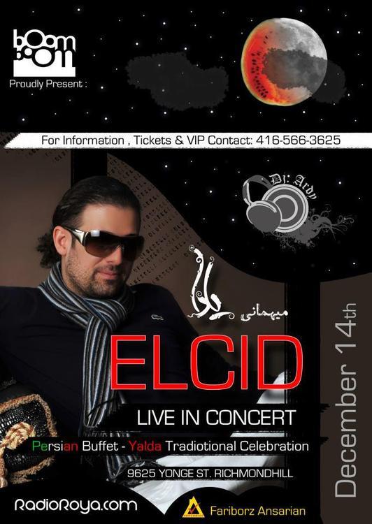 Eclid concert toronto persian party