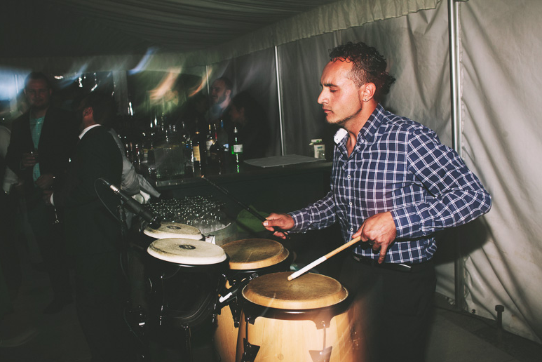 Percussionist for wedding